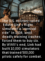 Edwin Link's technology trained the astronauts that would become the first human beings to step foot on the moon. In 1976, he was inducted into the National Aviation Hall of Fame, and in 1980, Ed was awarded the Lindbergh Award, given to those who make pioneering contributions to aviation, exploration, conservation, sciences, and the humanities, while embodying Charles Lindbergh's dream of maintaining the delicate balance between human technology and nature.